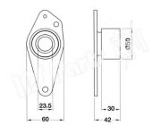 ITB-6538 Napínák, ozubený řemen IPS Parts