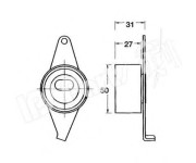 ITB-6611 Napínák, ozubený řemen IPS Parts