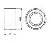 ITB-6709 Napínák, ozubený řemen IPS Parts