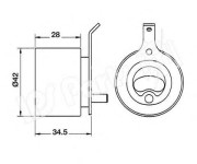 ITB-6808 Napínák, ozubený řemen IPS Parts