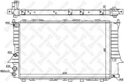 10-25018-SX STELLOX chladič motora 10-25018-SX STELLOX