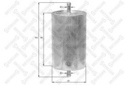 21-00014-SX STELLOX palivový filter 21-00014-SX STELLOX