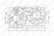 29-99359-SX Větrák, chlazení motoru STELLOX