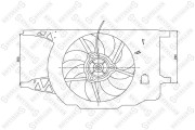 29-99154-SX Větrák, chlazení motoru STELLOX