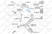 51-00174-SX STELLOX hlava/čap spojovacej tyče riadenia 51-00174-SX STELLOX