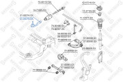 51-00278-SX STELLOX hlava/čap spojovacej tyče riadenia 51-00278-SX STELLOX