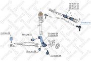 51-00612-SX STELLOX hlava/čap spojovacej tyče riadenia 51-00612-SX STELLOX