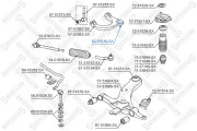 52-51015-SX Podpora-/ Kloub STELLOX