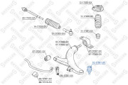 52-17001-SX Podpora-/ Kloub STELLOX