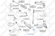 52-51019-SX Podpora-/ Kloub STELLOX