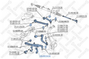 56-00134-SX STELLOX tyč/vzpera stabilizátora 56-00134-SX STELLOX