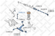 56-00531-SX Tyč/vzpěra, stabilizátor STELLOX