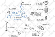 57-00929-SX STELLOX rameno zavesenia kolies 57-00929-SX STELLOX