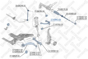 57-03862-SX Řídicí páka, zavěšení kol STELLOX