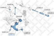 57-03977-SX STELLOX rameno zavesenia kolies 57-03977-SX STELLOX