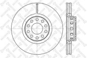 6020-4780V-SX Brzdový kotouč STELLOX