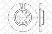 6020-9920V-SX Brzdový kotouč STELLOX