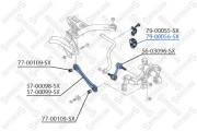 79-00056-SX STELLOX ulożenie priečneho stabilizátora 79-00056-SX STELLOX