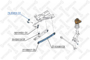 79-00450-SX Držák, Příčný stabilizátor STELLOX