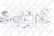 88-02027-SX Startér STELLOX