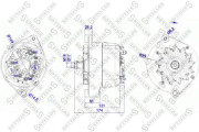 88-02320-SX Alternátor STELLOX