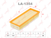 LA-1354 nezařazený díl LYNXauto