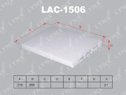 LAC-1506 LYNXauto nezařazený díl LAC-1506 LYNXauto