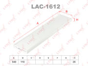 LAC-1612 nezařazený díl LYNXauto