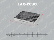 LAC-209C nezařazený díl LYNXauto