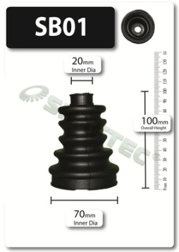 SB01 Sada měchů, hnací hřídel SHAFTEC