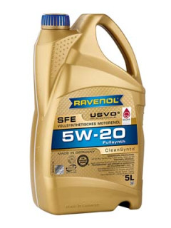 1111110-005-01-999 RAVENOL motorový olej SFE SAE 5W-20 - 5 litrů | 1111110-005-01-999 RAVENOL