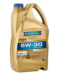 1111125-005-01-999 Motorový olej RAVENOL HDX SAE 5W-30 RAVENOL