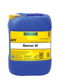 1211105-010-01-999 RAVENOL převodový olej ATF DEXRON VI - 10 litrů | 1211105-010-01-999 RAVENOL