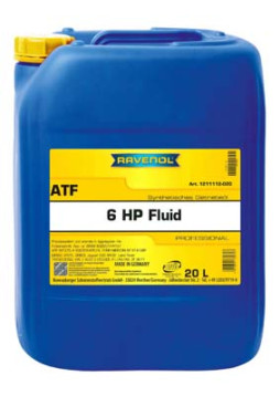 1211112-020-01-999 RAVENOL převodový olej ATF 6 HP Fluid - 20 litrů | 1211112-020-01-999 RAVENOL