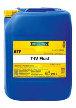 1212102-020-01-999 RAVENOL převodový olej ATF T-IV Fluid - 20 litrů | 1212102-020-01-999 RAVENOL