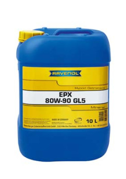 1223205-010-01-999 RAVENOL převodový olej EPX SAE 80W-90 GL-5 - 10 litrů | 1223205-010-01-999 RAVENOL