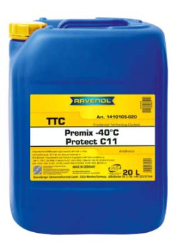 1410105-020-01-999 Nemrznoucí kapalina RAVENOL TTC Premix -40°C Protect C11 RAVENOL