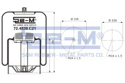 72.4838.C21 SEM LASTIK nezařazený díl 72.4838.C21 SEM LASTIK