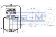 72.4838.C22 SEM LASTIK nezařazený díl 72.4838.C22 SEM LASTIK