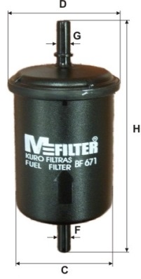 BF 671 MFILTER nezařazený díl BF 671 MFILTER