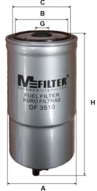 DF 3510 nezařazený díl MFILTER