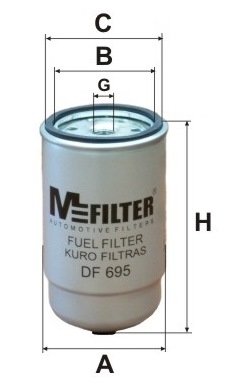 DF 695 nezařazený díl MFILTER