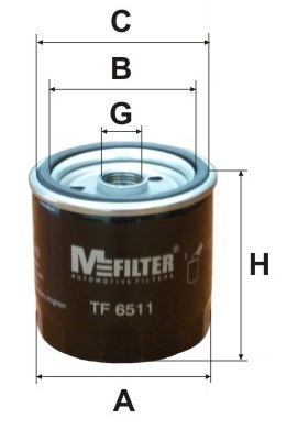 TF 6511 nezařazený díl MFILTER