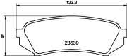 8DB 355 009-391 HELLA PAGID sada brzdových platničiek kotúčovej brzdy 8DB 355 009-391 HELLA PAGID