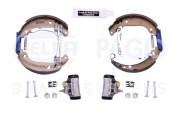 8DB 355 004-641 Sada brzdových čelistí Shoe Kit Pro HELLA PAGID