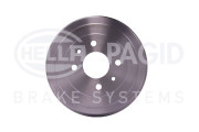 8DT 355 301-421 HELLA PAGID brzdový bubon 8DT 355 301-421 HELLA PAGID