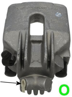 8AC 355 384-961 HELLA PAGID brzdový strmeň 8AC 355 384-961 HELLA PAGID