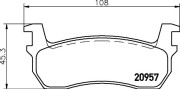 8DB 355 006-071 HELLA PAGID nezařazený díl 8DB 355 006-071 HELLA PAGID