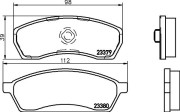 8DB 355 014-011 HELLA PAGID nezařazený díl 8DB 355 014-011 HELLA PAGID