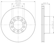 8DD 355 100-081 HELLA PAGID nezařazený díl 8DD 355 100-081 HELLA PAGID